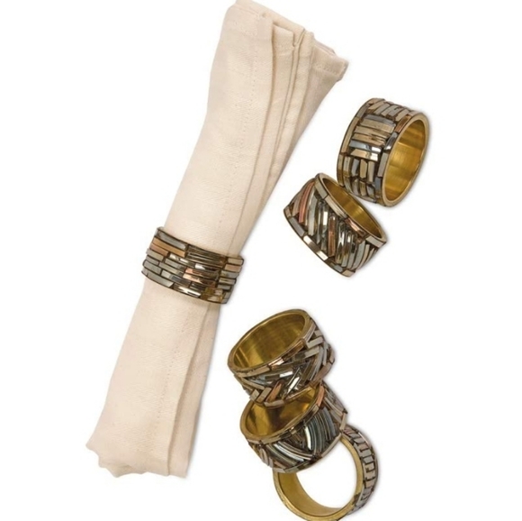 Omiska Napkin Ring Holders - Picture 4 of 8